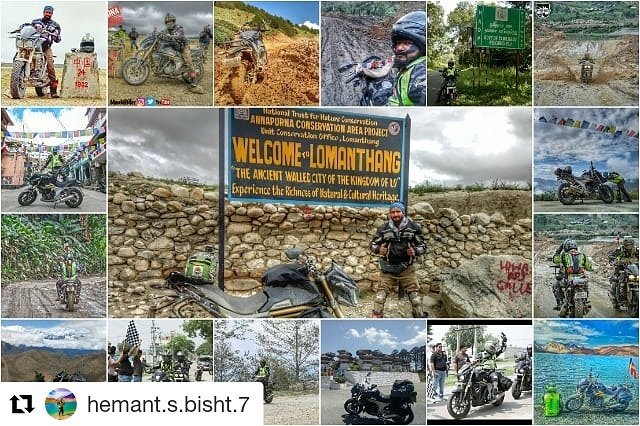 MahindraMojo_'s tweet photo. In 2017, our #MojoMonk Hemant Singh Bisht took his #Mojo across every traversable corner in India, proving that all it takes is the spirit of riding and an unbeatable machine, for an amazing adventure. Check out these amazing locations and add them to your biking bucket list! https://t.co/lIuJi1k0Cx