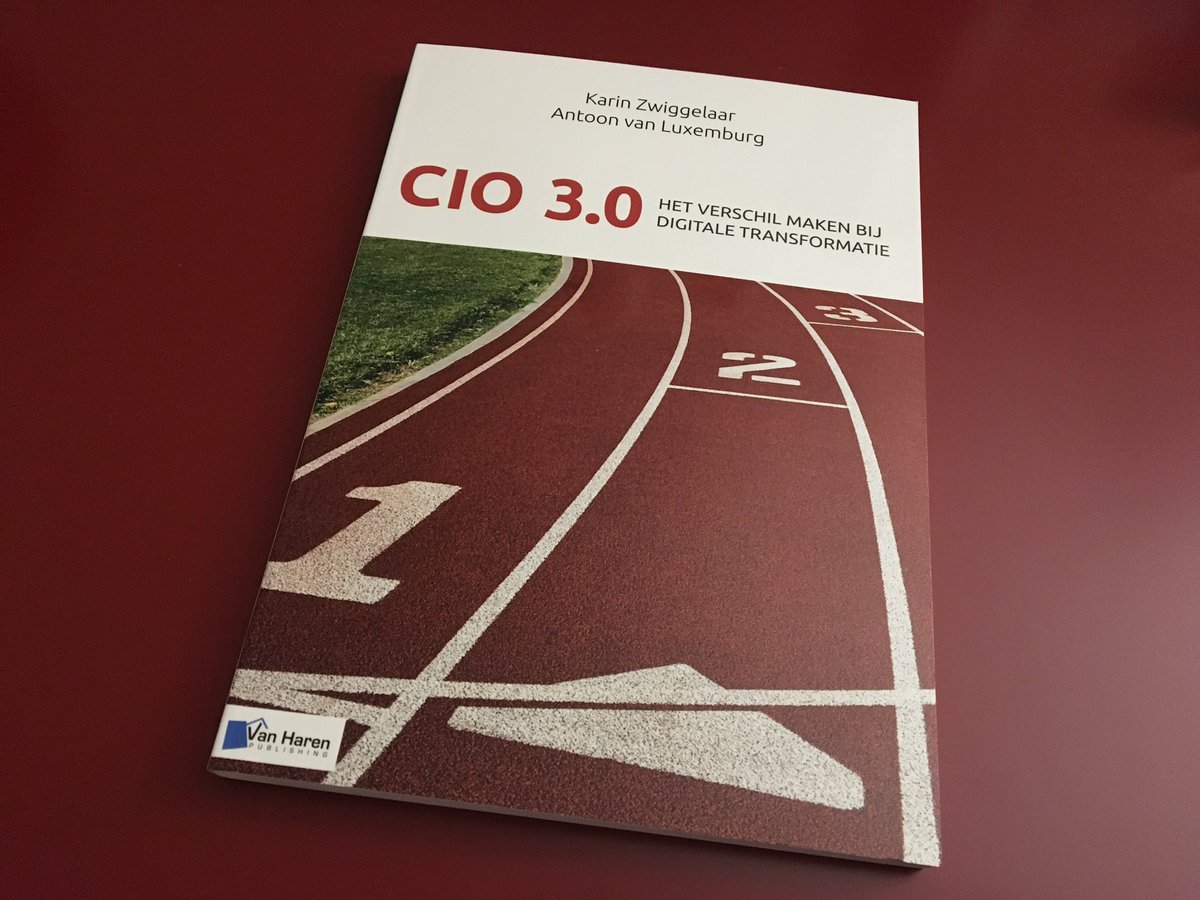 KarinZegt's tweet photo. 2017 was succesvol voor CIO 3.0 boek: op longlist van beste managementboek van 2017 en 6 weken lang meest verkochte IT-managementboek!
Ook in 2018 actueel om succesvol het verschil te maken bij #digitaletransformatie. Happy 2018!
@antoonvanl @MxIpartners #CIO30 https://t.co/GWbwRnyGiI