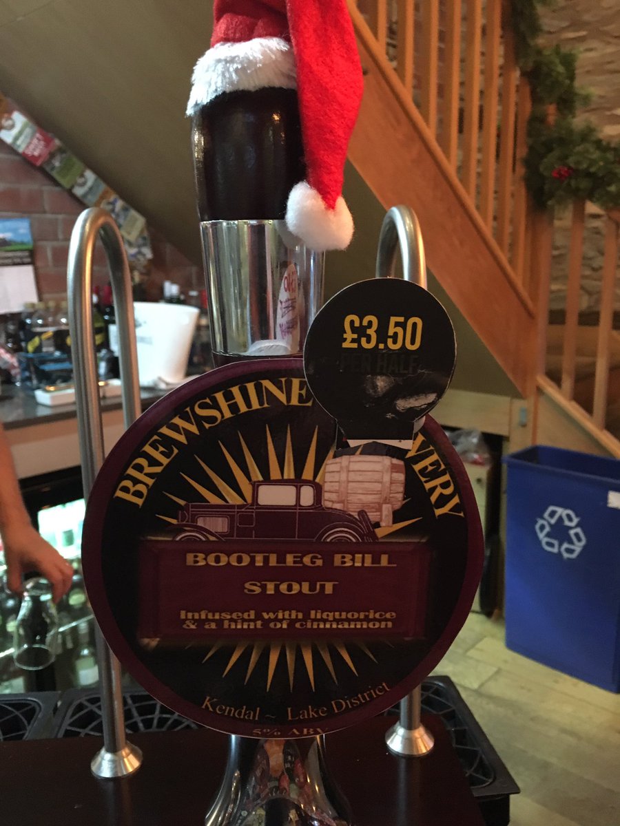 TheFactoryTap's tweet image. A Christmas treat from @brewshine just come on the bar #kendal #realale