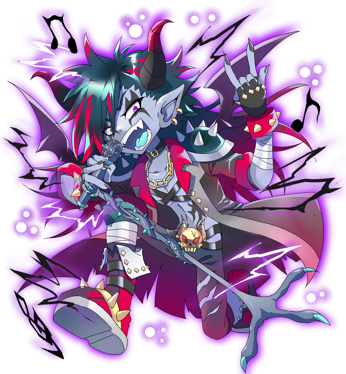 Uzivatel こゆきｲﾗｽﾄ仕事募集中 Na Twitteru キャラクター制作 ソシャゲを想定したキャラクターの進化前後のイラスト課題の絵 闇属性と水属性を想定してデザインしました