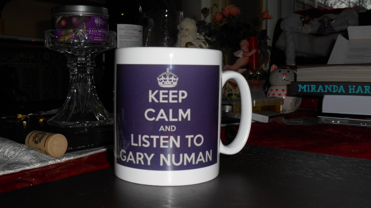 Tricianumanoid2's tweet photo. It has been a busy day #opencurtains #walk #dog #closecurtains listen to #numan #eat #christmas chocolates https://t.co/SaSutbGXDK