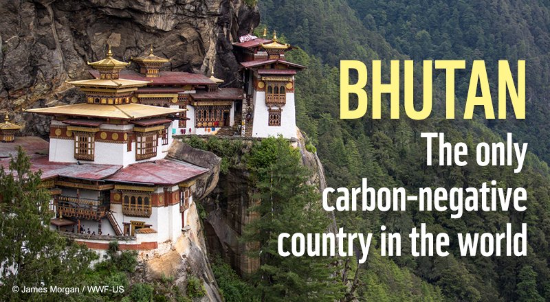 WWF's tweet photo. #BhutanForLife, announced earlier this year, aims to protect 2m hectares of Bhutan’s #forests forever! YOU made it possible! #WWF2017Recap https://t.co/zGKeaJo5Lc https://t.co/xllfvlQShG