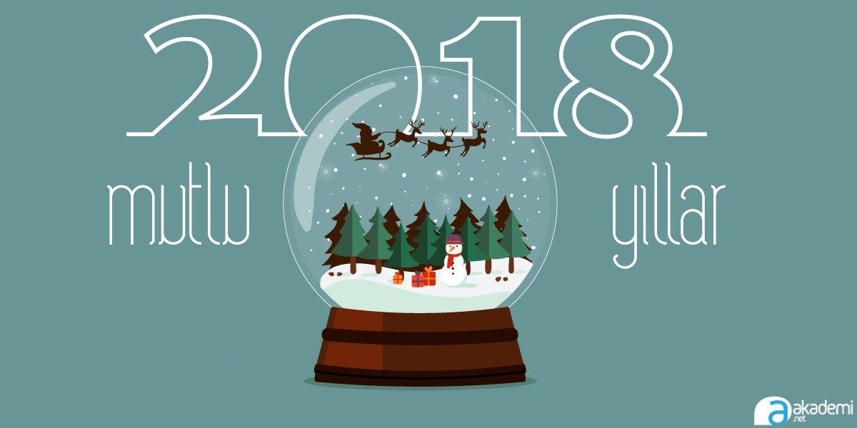 Akademi_Net's tweet photo. Yeni yılınız kutlu olsun! 2018'in size ve sevdiklerinize sağlık, mutluluk ve başarı getirmesi dileklerimizle.🎄🎉

#YeniYıl #HoşGeldin2018 #MutluYıllar https://t.co/XsJDR7Adbm