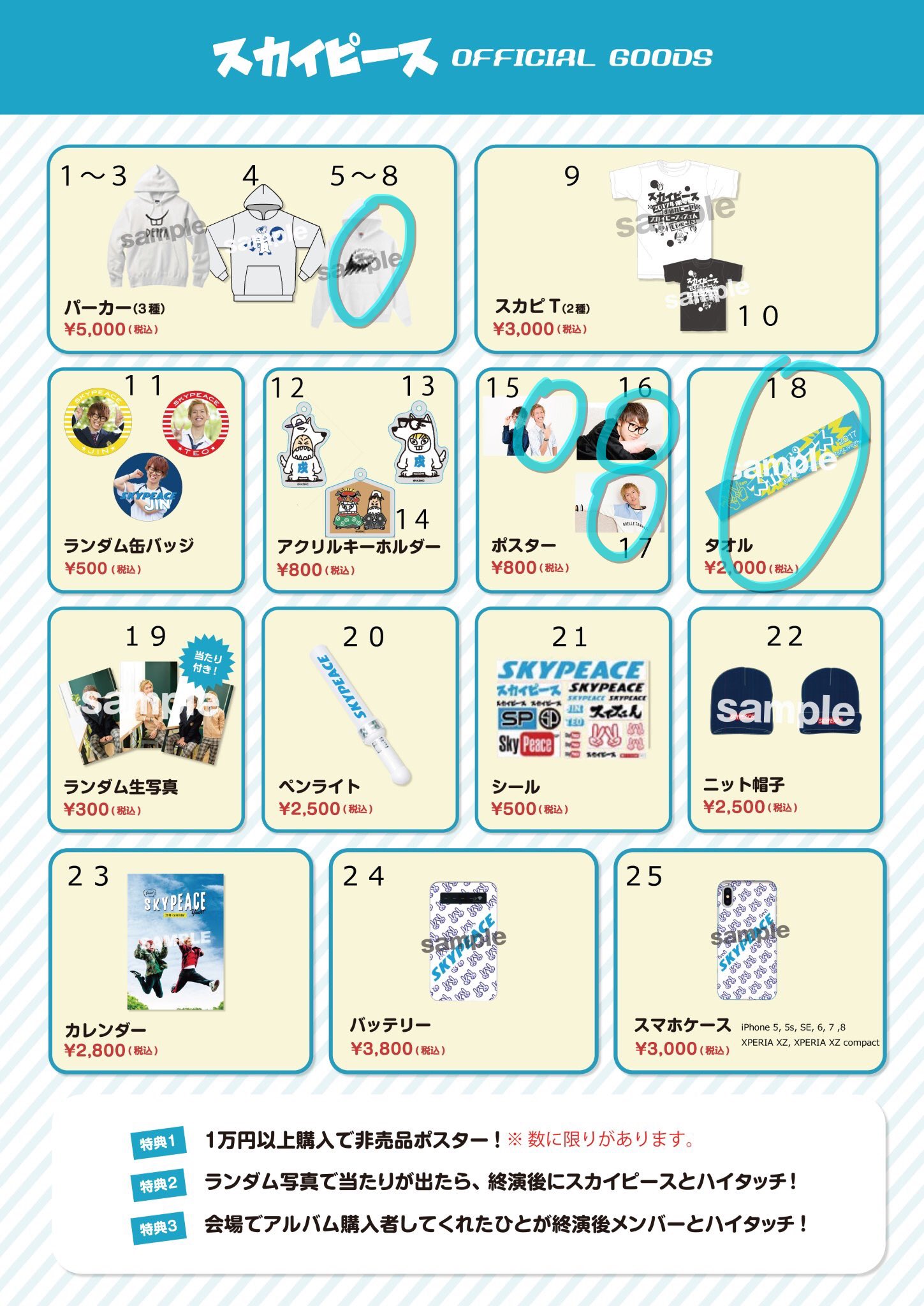 スカイピース グッズ - ミュージシャン スカイピース グッズ - ミュージシャン