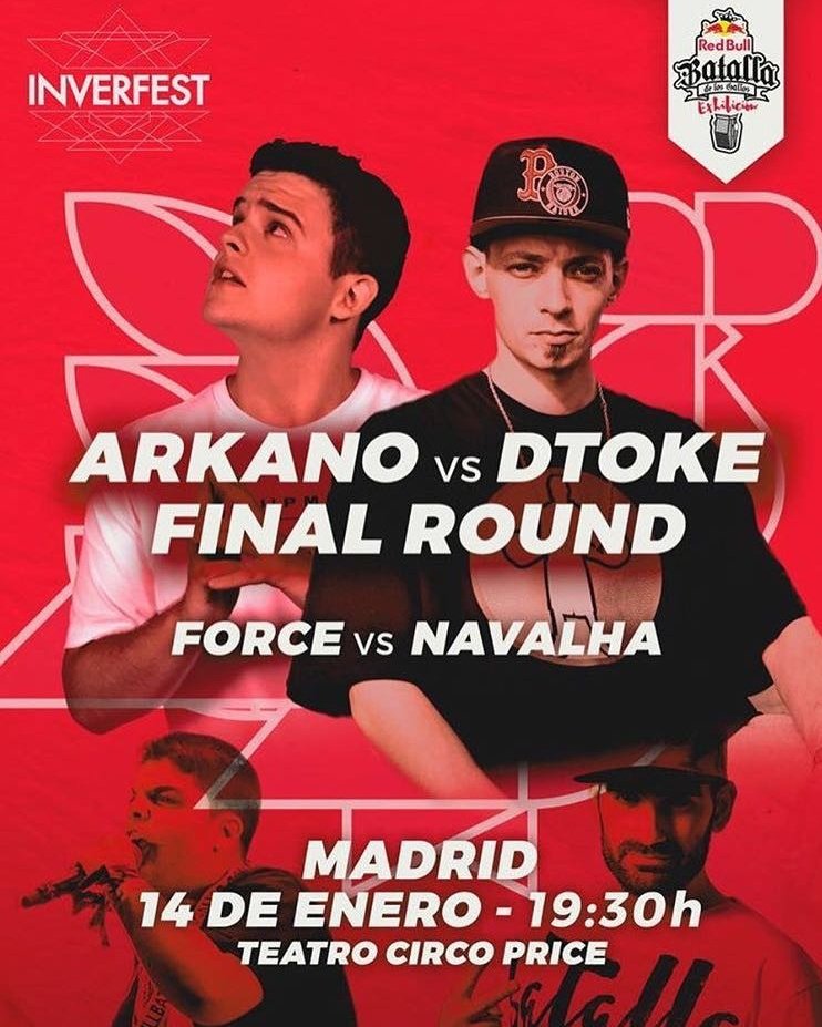 ARKANO Y DTOKE SE ENFRENTARÁN EN MADRID