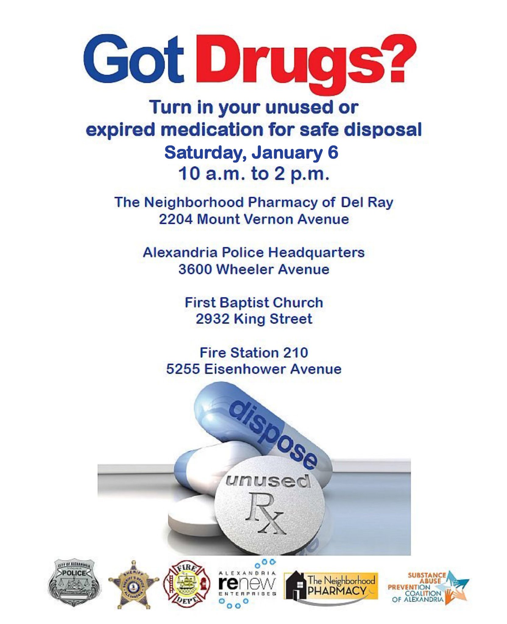 Alexandria Sheriff on Twitter "Make cleaning out your medicine