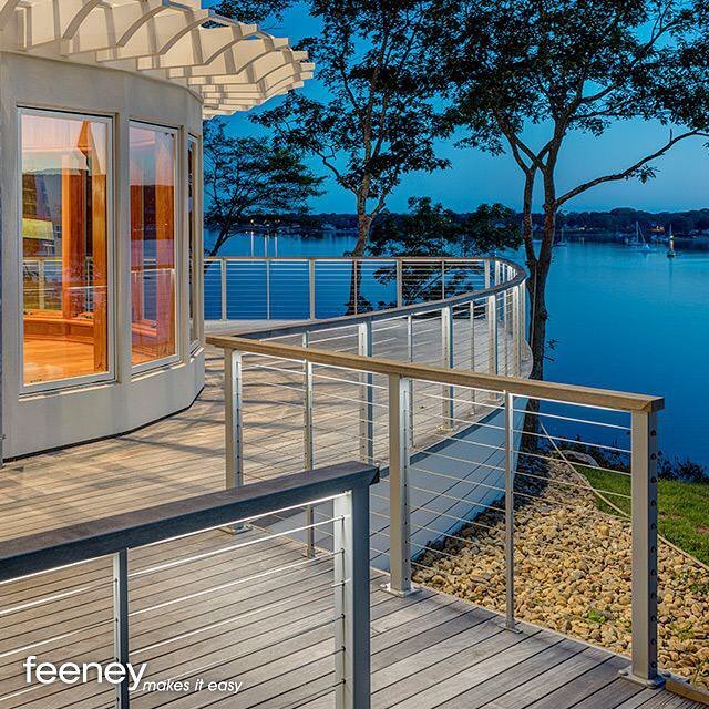 FeeneyInc's tweet photo. @feeneyinc posted to Instagram: Who wouldn't love this boat house railing??⠀
...⠀
#boathouse #landboat #designrail #aluminumrailing #LEDlighting #raillighting #railing #lighting #lightingkit #exterior #deck #deckrailing #decklighting outdoorlighting #awardwinner #firstplace … https://t.co/Cvk9MwdAGr