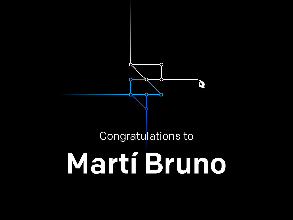 framer's tweet image. Congratulations to @marti_bruno, our most recent #DesignwithFramer winner. Just tweet to win a year’s worth of Framer — bit.ly/2CkXP2P