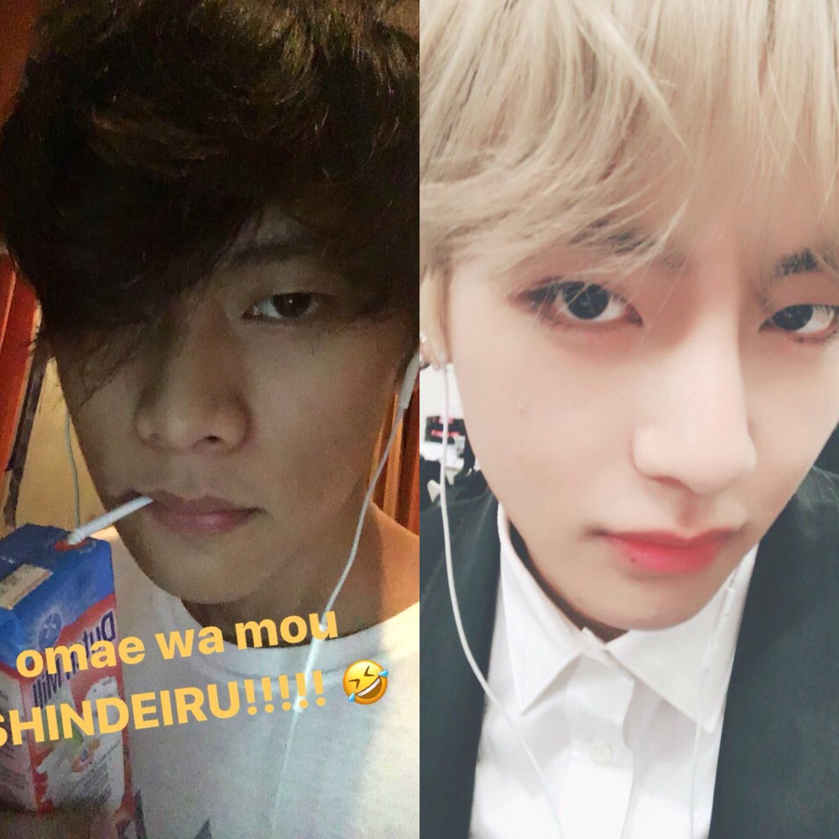 lewismics's tweet photo. TAEhyung and taehyung 😎 #Veautiful_DAY #WePurpleUTaehyung https://t.co/4q1bEYsT1M