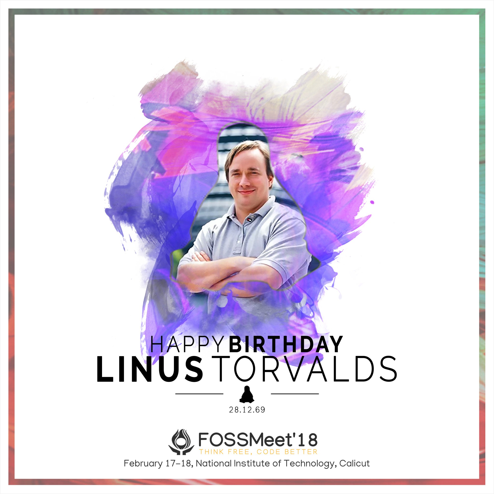 Happy Birthday Linus Torvalds! 