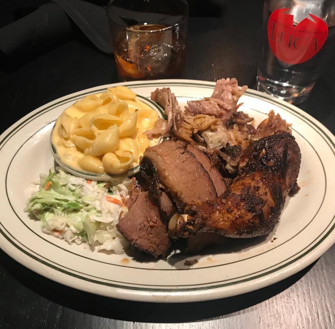 A combo plate is a solid lunch move.