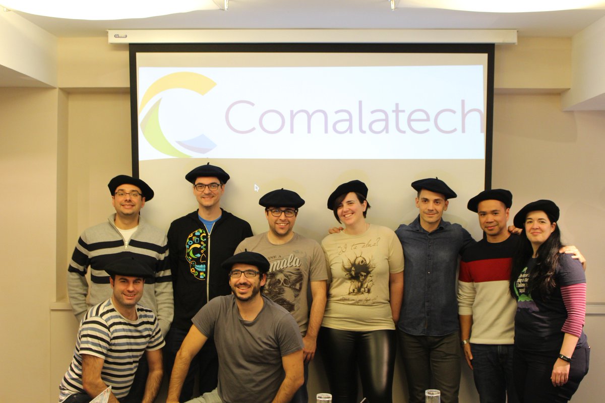 GorkaPuente's tweet photo. Great year at @comalatech! https://t.co/nnXQPWbYt2