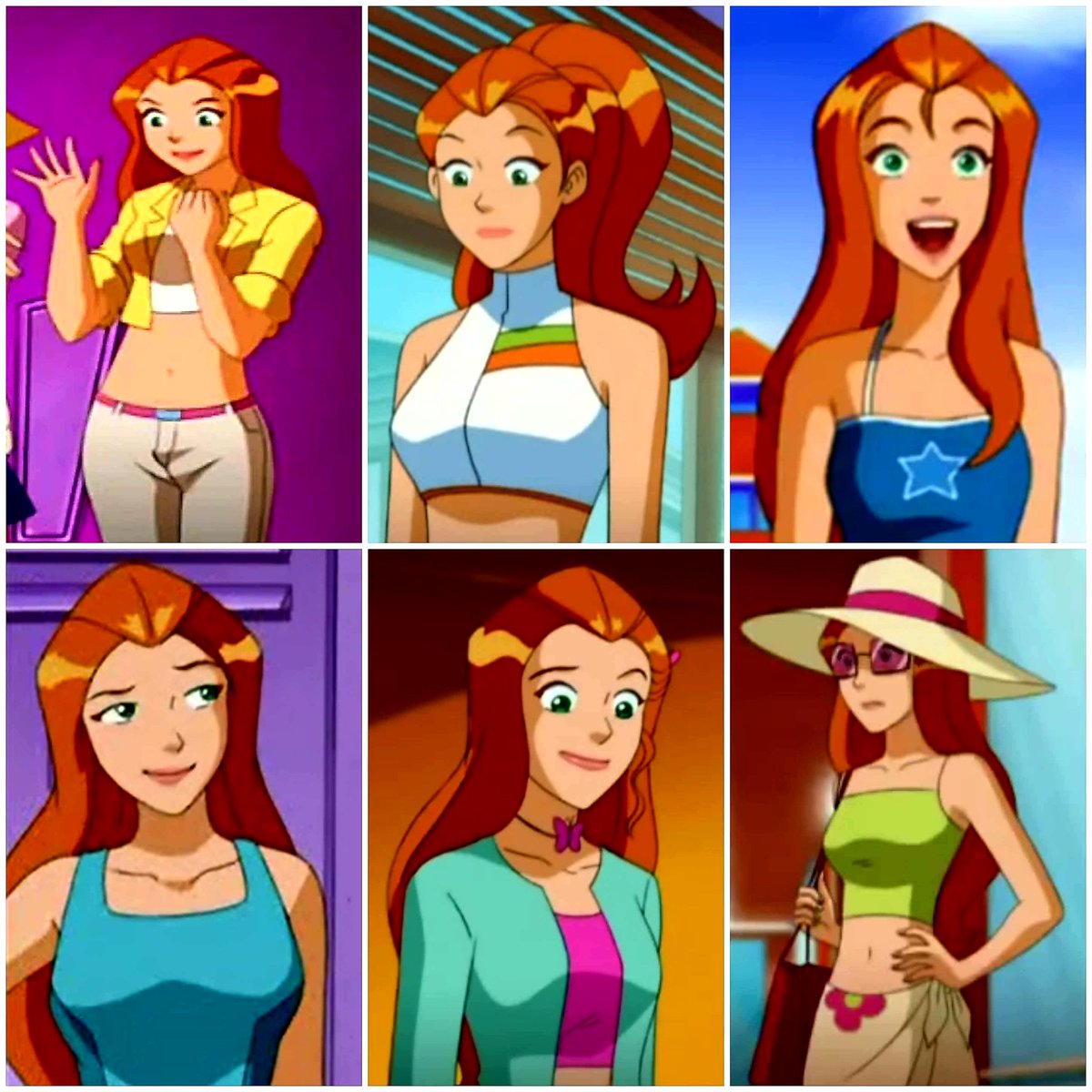 Jason Bellows On Twitter My Favorite Sam Outfits In Totally Spies 