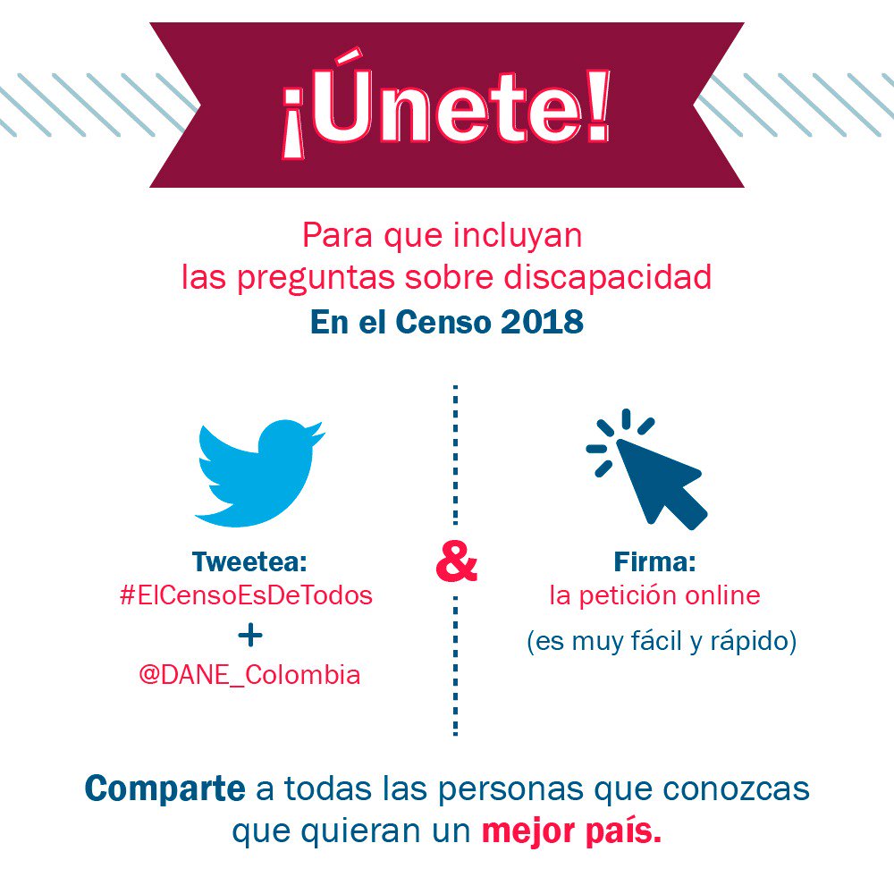 SandraLopH's tweet photo. #ElCensoEsDeTodos @DANE_Colombia @NoticiasRCN @NoticiasCaracol https://t.co/XNJgABfOce
