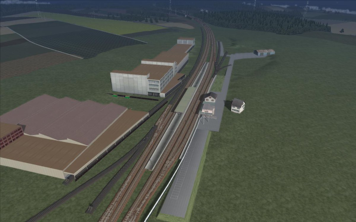 MSTSxxB42's tweet photo. Heute Start in Mägenwil auf der Linie Zürich-Lenzburg-Aarau. #Railworks #TS2017 https://t.co/xXYE43LWpG