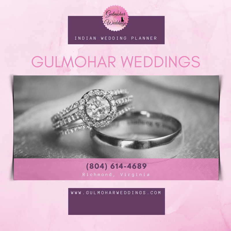 We pride ourselves on attention to detail and strive to deliver the perfect wedding or event.

Let us guide you throughout the day to create those special moments and memories. Contact us at (804) 614-4689. Visit our website gulmoharweddings.com. #IndianWeddingPlanner