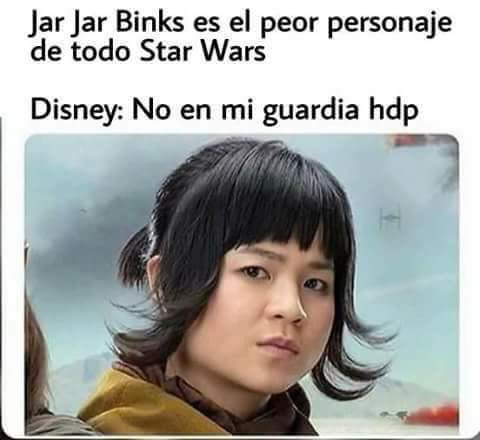 StarWarsEs's tweet photo. Recuerden, solo es humor 😂😂 https://t.co/YBUd6IFqXO