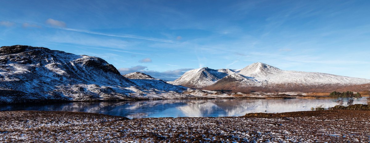 May your every day be bright and grand 🤗❤️ #InspirationalPhotoOfTheDay ~ #LochNahAchlaise, #RannochMoor, #Scotland #Photo by Lawrence Cornell #winterscenery #landscapes #brightandgrand