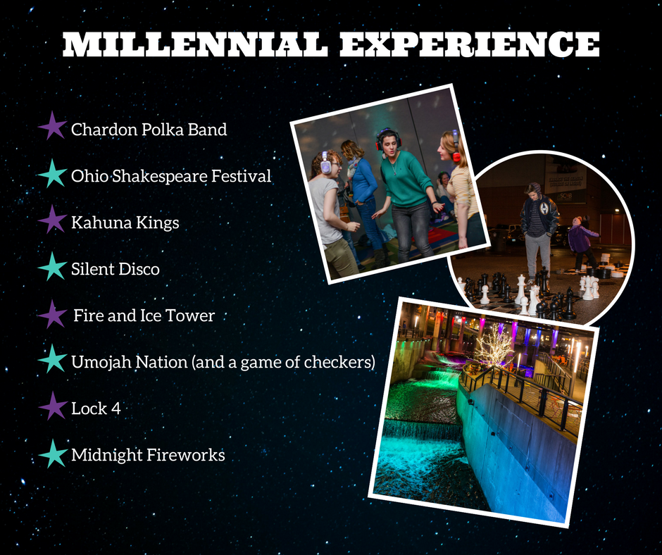 downtownakron's tweet photo. Here's our fifth sample itinerary for #FirstNightAkron18. We've got something for everyone. Even though most activities are indoors, we encourage you to bundle up and stay warm! #downtownakron #NYE https://t.co/7OYG9CKRM8