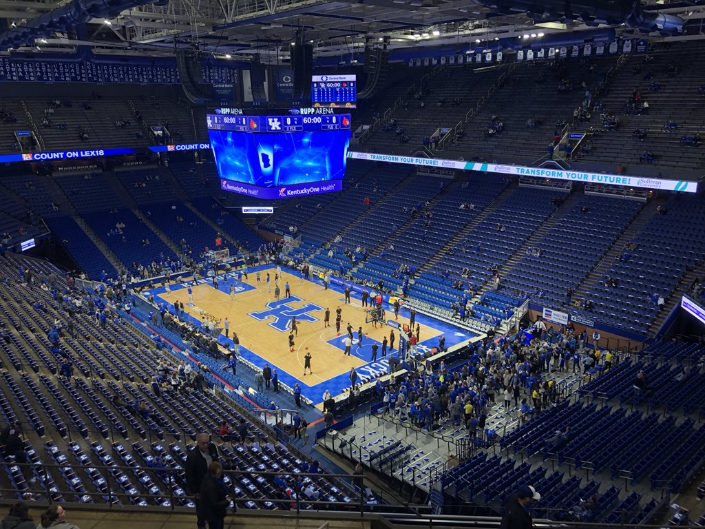 UKAthletics's tweet photo. No bad choices when it comes to where to watch a certain basketball game today. #WeAreUK #BBNashville #ULvsUK https://t.co/uRG0MlrQHY