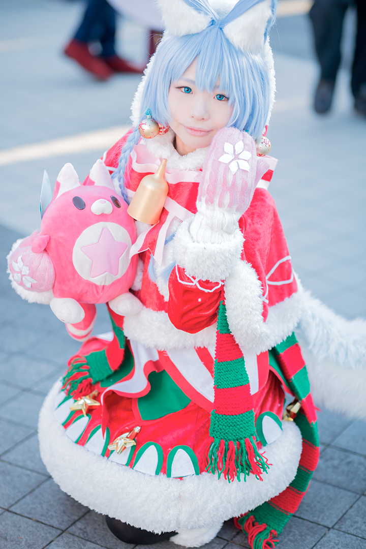 白黒くじら 潜航 En Twitter 12 29 冬コミ1日目 はるひさん Yumemitai 白猫プロジェクト 神気 クリスマスコヨミ C93 C93コスプレ