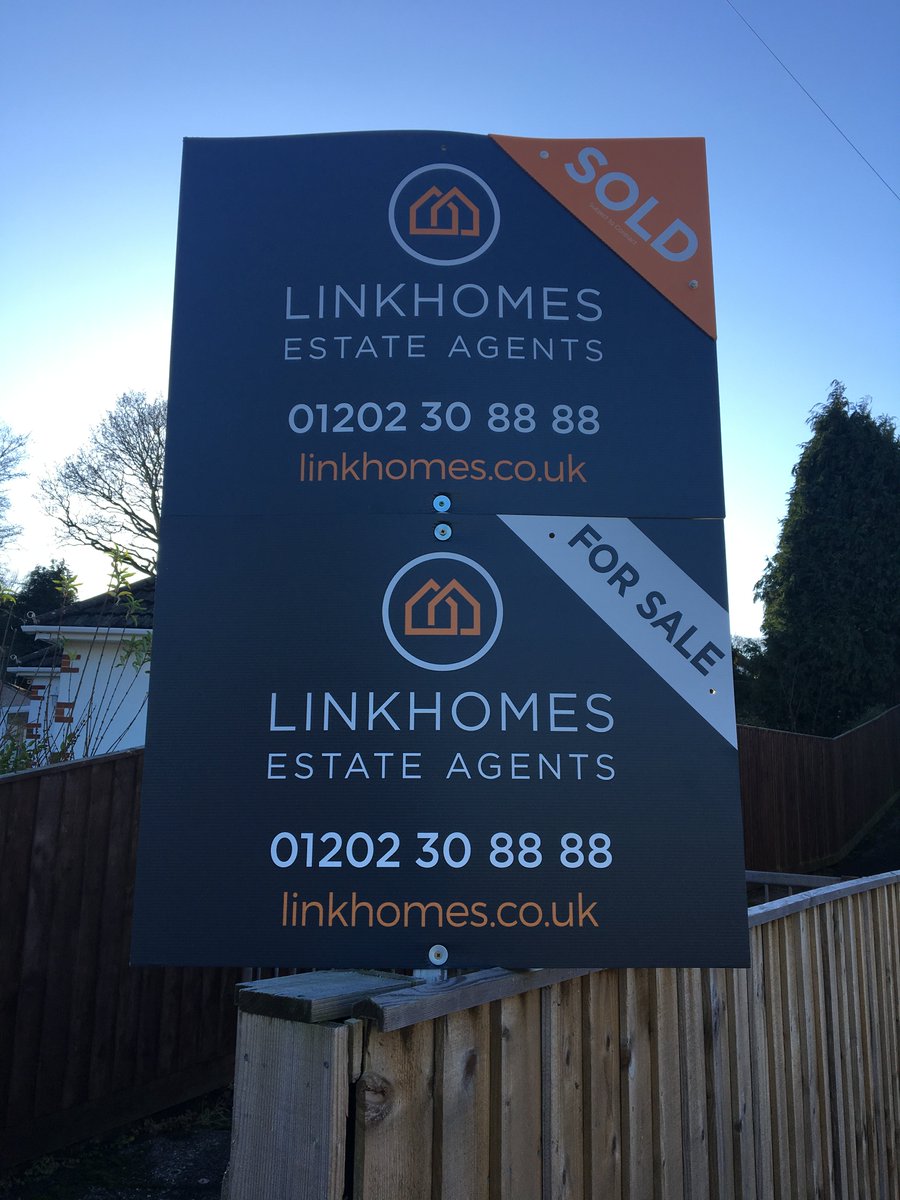 Link Homes are proud to present ......Our New Boards!!
Want to sell your property with us? 
If so then you get to have one of these little beauties outside your home.
What are you waiting for give us a call or book your valuation.
01202 308888
bit.ly/2zdOUQI
