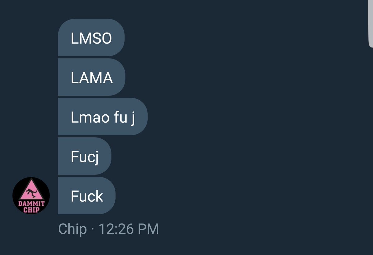 thog94's tweet photo. Things that won't change in 2018 and I'm totally happy about it. #spellchecker #DammitChip https://t.co/IxO6naATXs