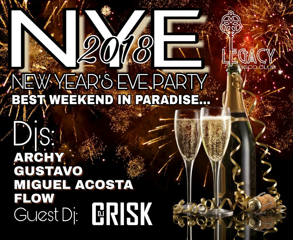 criskmusicone's tweet photo. This Weekend!!!
New Year's Eve Party
2018.
See You
@legacydiscord
🔥🍷🎶🎧
#music #deep #producers #songs #hiphop #rnb #pop #reggaeton #rap #house #edm #beats #music #dancehall #party #tropical #mix #remix #follow #nightlife #trap #radioshow #repea #djs https://t.co/VjHcaZXwPl