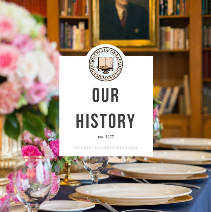 UClubPasadena1's tweet photo. Discover the Club's renovations and overall day-to-day changes made since the doors opened in 1923: https://t.co/dn2ikJREmU #OurHistory #UClubPasadena https://t.co/r5thCxqDfs