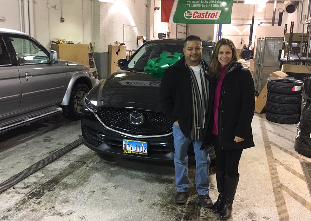 autoinspectors's tweet photo. 🎊#NewYear With a #NewRide Event Is On. Check out Luis, Jackie and their new 17 Mazda CX-5 Grand Touring All Wheel Drive. Scored this smokin hot 🔥deal and was with them start to out the dreaded finance room. #TheAutoInspector https://t.co/y0uKwrQEMV