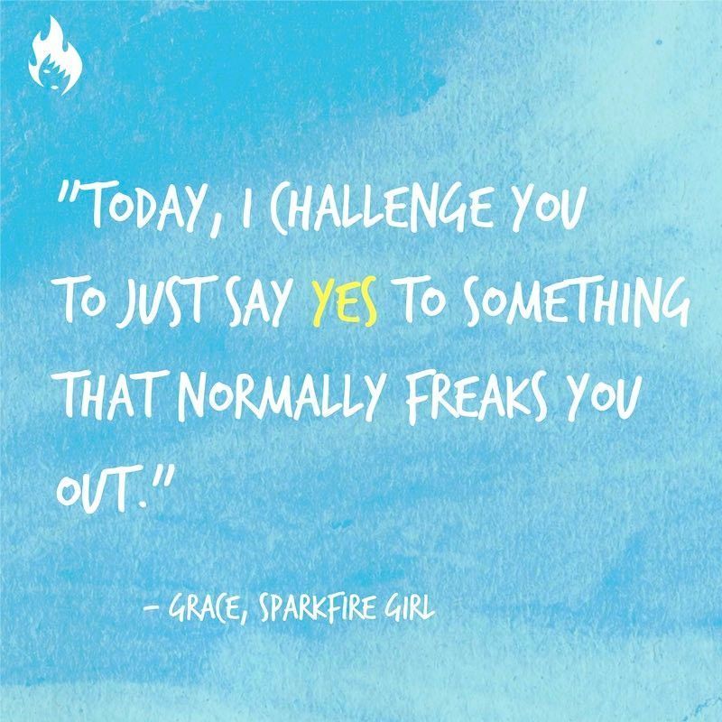 SparkFireActive's tweet photo. Say YES to let your #dreams be bigger than your #fears! #BetheSpark✨💕 https://t.co/Qm8AbGvlvK