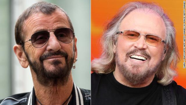 Beatles drummer Ringo Starr and BeeGees co-founder Barry Gibb are awarded knighthoods by Queen Elizabeth cnn.it/2EfejdA