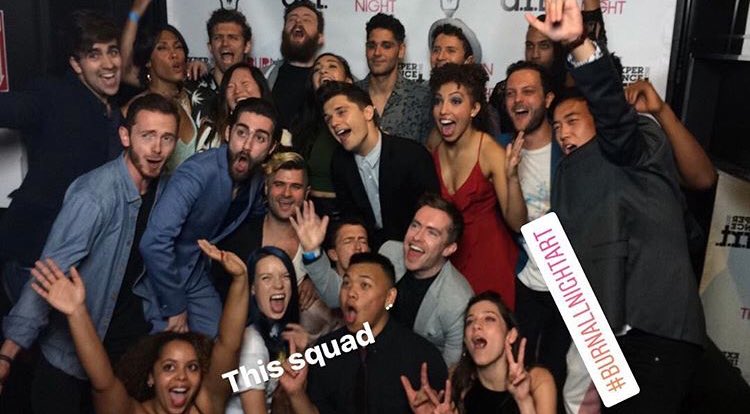 americanrep's tweet photo. And then we kicked off our 2017/2018 season ending the world on the dance floor with the #BurnAllNightART crew! https://t.co/rzQj3DOMk0