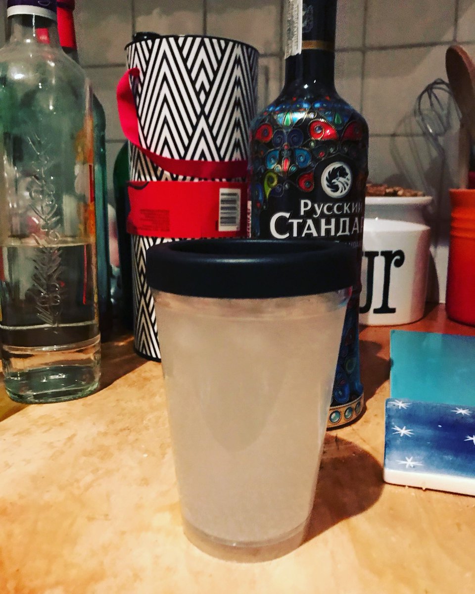Emma_Blau's tweet photo. I KNEW that free Nespresso cup would come in handy..... vodka bitter lemon for the journey #roadttrip #christmasroadtrip #familyvisits https://t.co/jz1FjamxbO