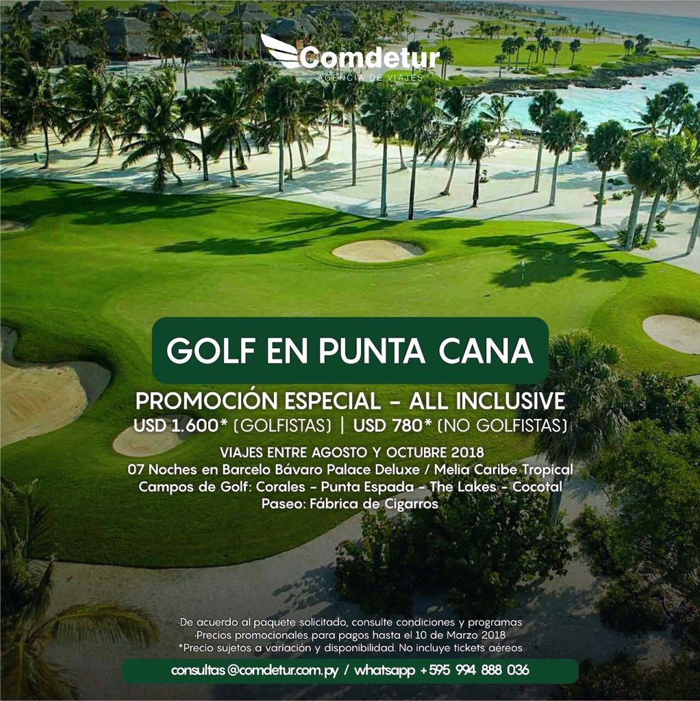 comdetur's tweet image. ⛳️🏌🏻‍♀️🏌🏼‍♂️✈️🏝 ☀️ 🇩🇴