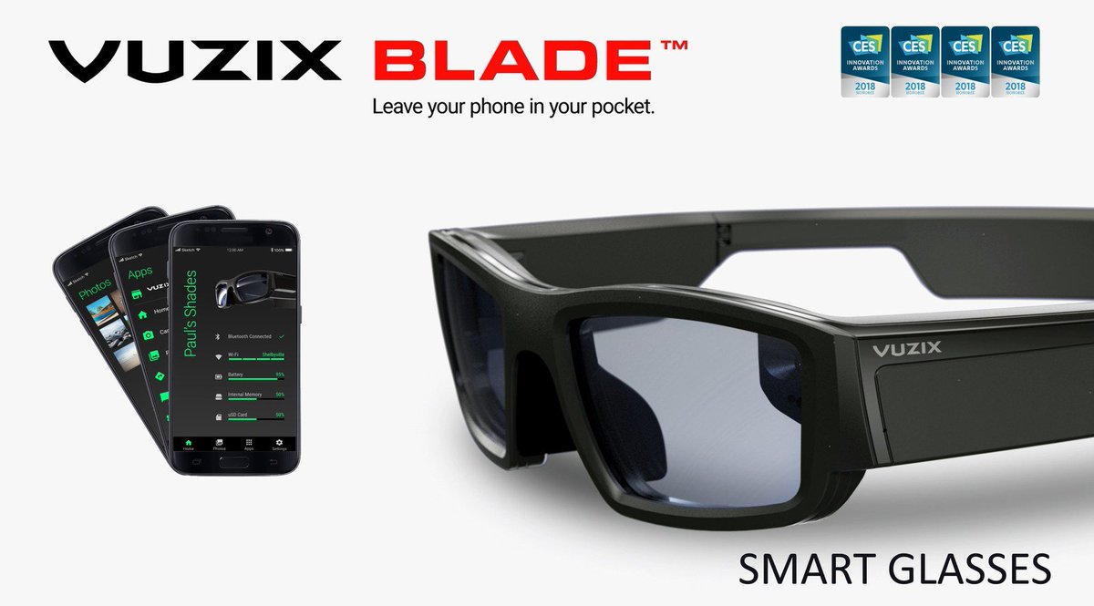 ThreeDesignGrp's tweet image. Three Design Group is proud to have partnered with Vuzix to design the user experience for the CES 2018 Innovation Award winning Vuzix Blade (TM) Augmented Reality Smart Glasses. Come experience the Vuzix Blade (TM) at CES 2018 at the Vuzix booth (Center Hall, 17147).
