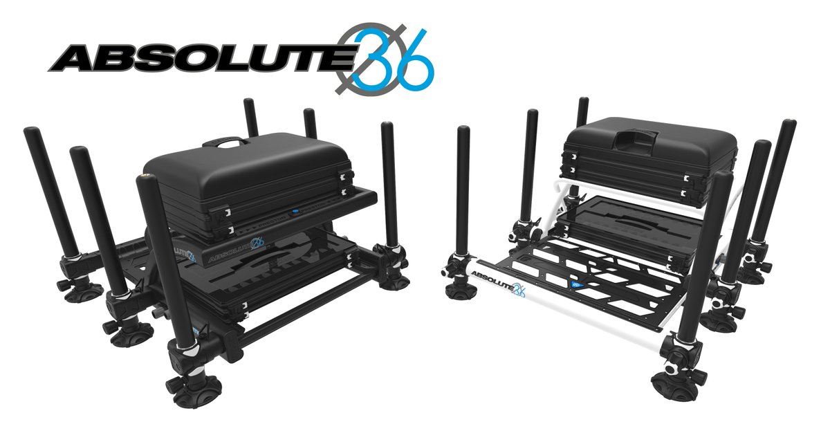 *ABSOLUTE 36* White or Black... Which would you choose??? Comment your choice below! #absolute36 #seatbox #matchfishing #prestoninnovations