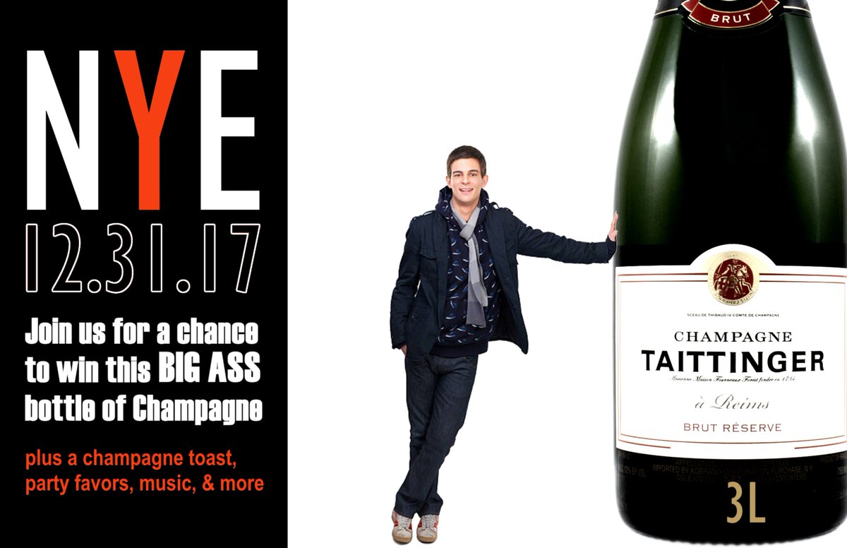 DsPlaceSoulard's tweet photo. Celebrate #NYE with us for a chance to win a HUGE bottle of champagne.  No cover, party favors, complimentary champagne toast at midnight, music &amp; much more.  No frills, just a great time for you and your friends.  Cheers https://t.co/U2Ob0v5cWY