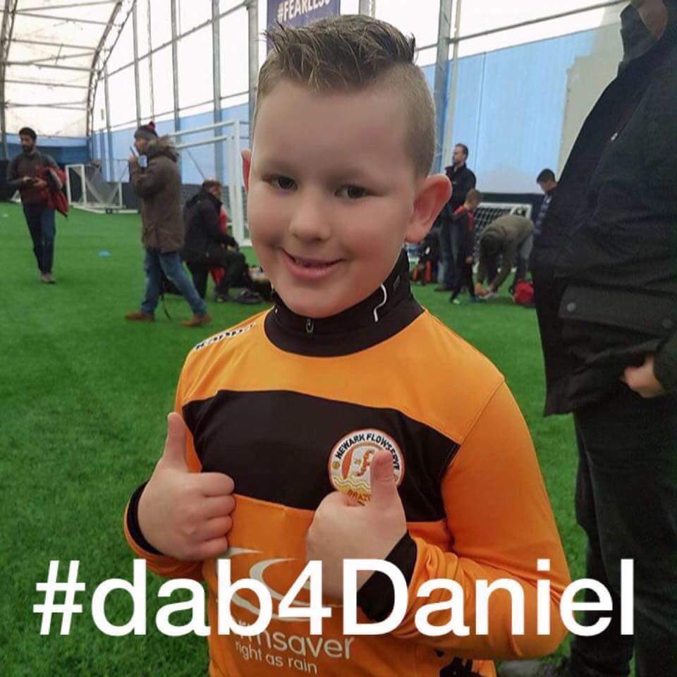 Riverjuniorsjfc's tweet photo. Such sad news about young Daniel Harris who tragically died on Saturday 23rd December

Please show his parents that they're not alone and #dab4Daniel 

Let's RT, Share and make this little fella #famous 

In the thoughts of all @maghullfc https://t.co/BzXGOZwEcC