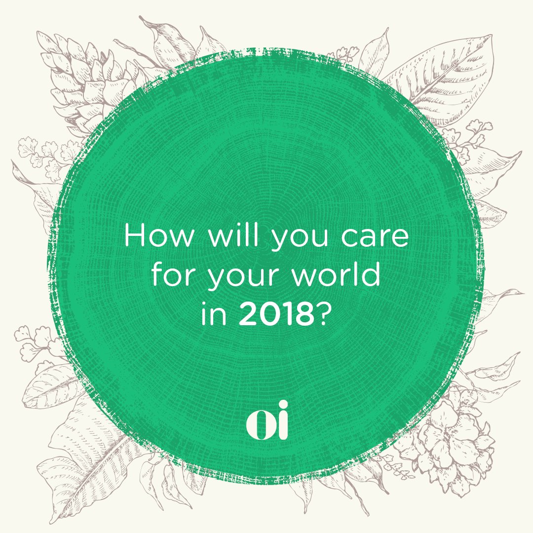 As 2017 winds down, it's time to reflect on the good we can bring into 2018. How will you #careforyourworld?