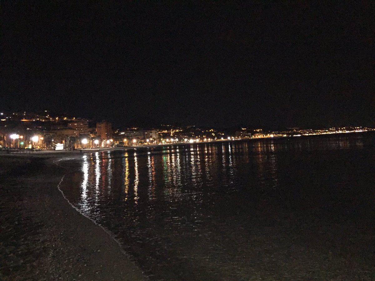 tonymacaulay's tweet photo. A wee late night paddle in the Med? #ayedeadon https://t.co/NuTkBcKQDh
