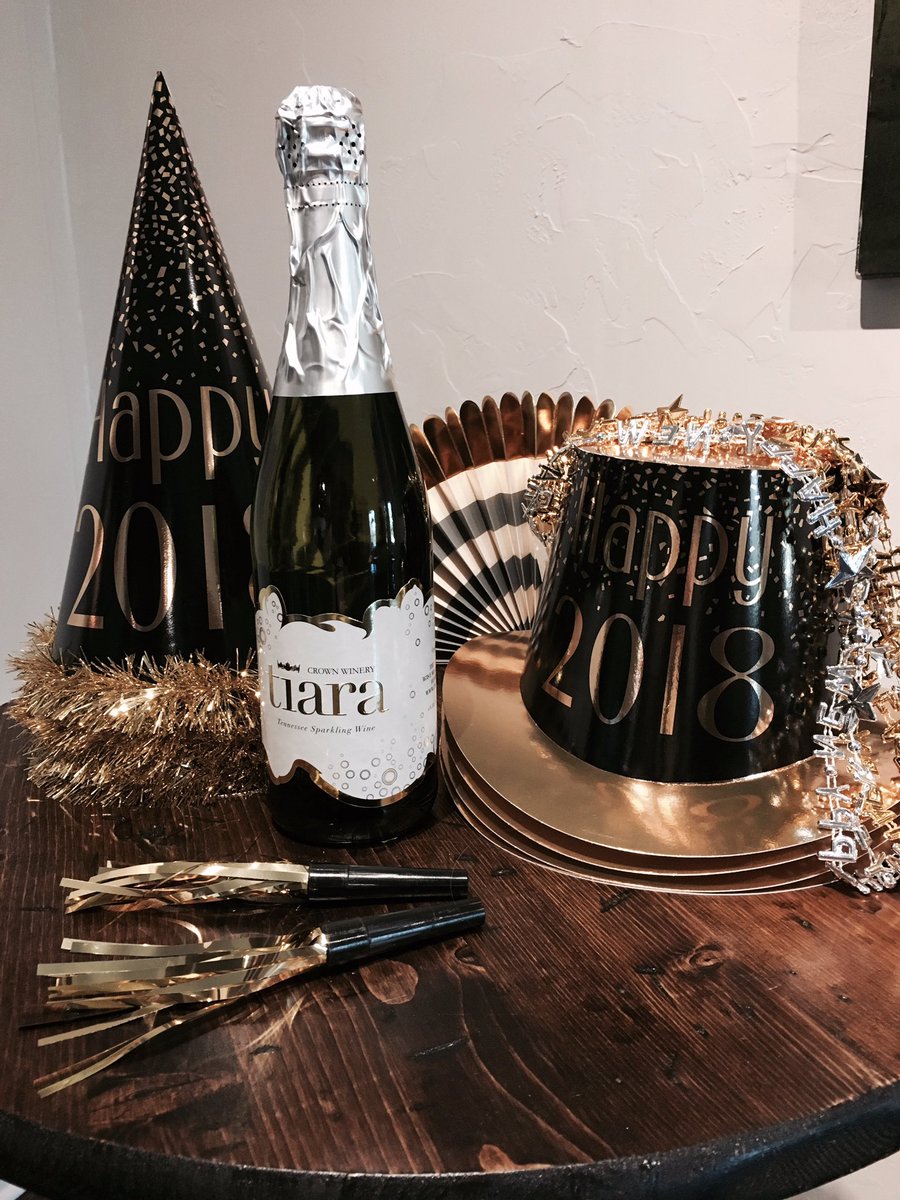 Getting ready for our New Years Eve party! It's going to be a great night! If you still want tickets, call or email us today! Giving the final headcount to the caterer tomorrow! 🎉🥂731-784-8100 thecrownwinery@gmail.com #crownwinery #newyearseve #2018 #humboldttn