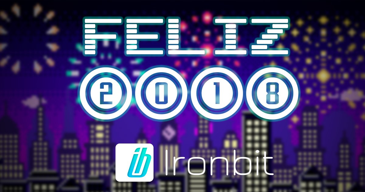 ¡Feliz año nuevo! Que 2018 sea un interesante, divertido y con grandes retos para todos.