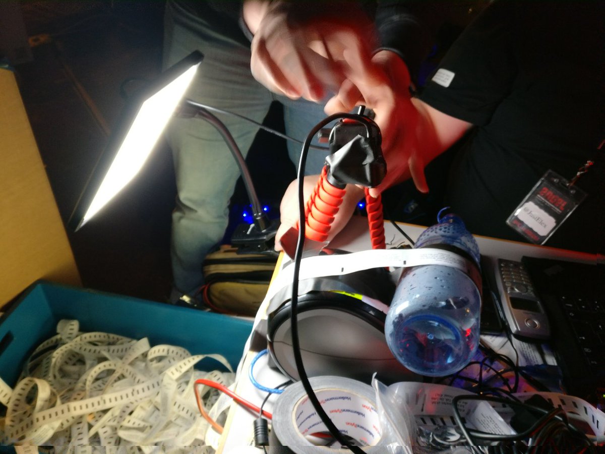 Vorbereitungen für den #34c3 Twitter livestream