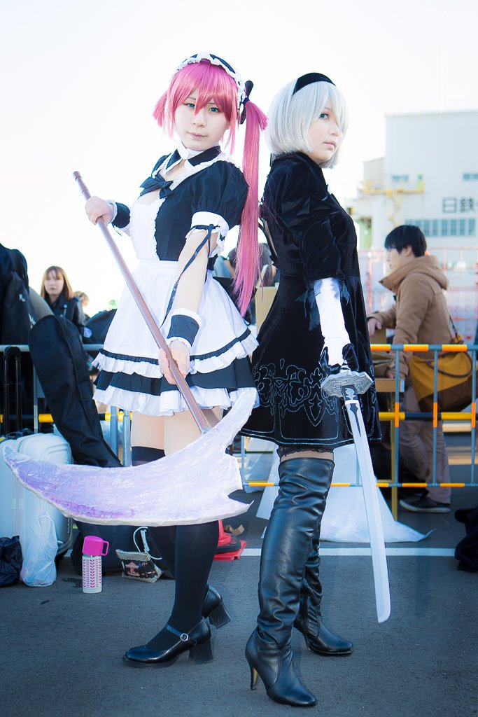 NieR:Automata ニーアオートマタ コミケ アクリルブロック 2B