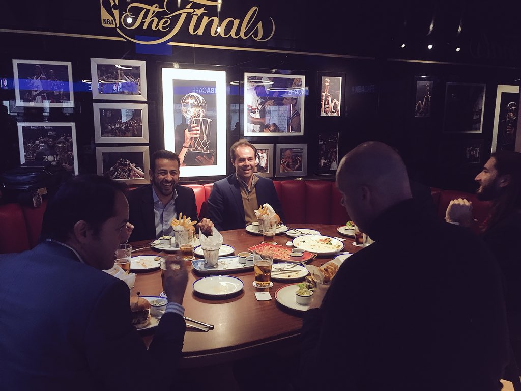 globatalent's tweet photo. The #Globatalent team recovering her strength after a hard work day in @NBAspain 🏀
2018 is the year of sport #Decentralized 🏆
We will’ve good news soon!
Stay tunned! 
Happy New Year!
@Sunilbhardwajca @Ferran13 @AlexPreukschat @IcabreraWilson 
#Blockchain #ICO #crypto 
#nbacafe https://t.co/iiadWFklou