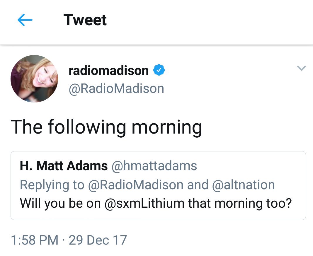 turbo41rocks's tweet photo. I've been cheating on @TheKaylaRiley in the morning with the amazing @KatCorbett on @sxmLithium but I'll be back to @SXMTurbo full-time when awful @RadioMadison supposedly returns on January 9. @SIRIUSXM @SXM_Help you don't respond to complaints from your customers! #KeepKat https://t.co/o9as1O9Y9Y