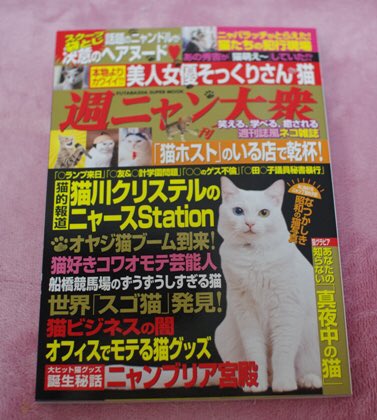 Tamapupu Auf Twitter 週ニャン大衆に掲載 大掃除より模様替え 昨日発売の 週ニャン大衆 にオヤジ猫としてタマさんたっぷり載せて頂いてます この本 週刊誌風の中身でかなり笑えて読み応えありです T Co Iezkpmf6j2 猫 ネコ ねこ スコティッシュ Tamapupu Auf Twitter 週ニャン大衆に掲載 大掃除より模様替え 昨日発売の 週ニャン大衆 にオヤジ猫としてタマさんたっぷり載せて頂いてます この本 週刊誌風の中身でかなり笑えて読み応えありです T Co Iezkpmf6j2 猫 ネコ ねこ スコティッシュ