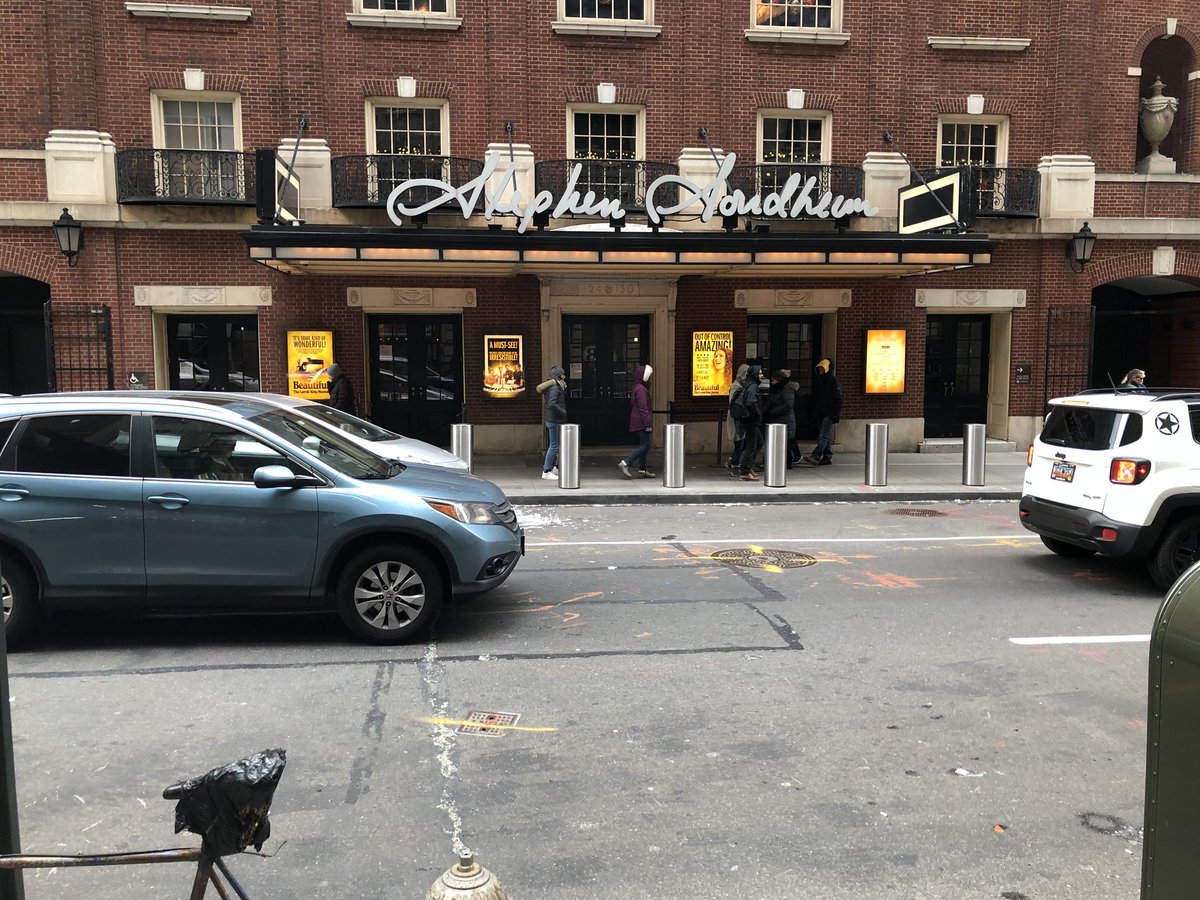 RichardYanku's tweet photo. #Beautiful  — 8 rows from stage centered — CaroleKing story on Broadway — a tapestry of her beautiful music — with my wife Valerie and my sister Sheila. #loveNYC #beautiful #BigApple #HappyNewYear #CaroleKing https://t.co/wuQCNPDkng