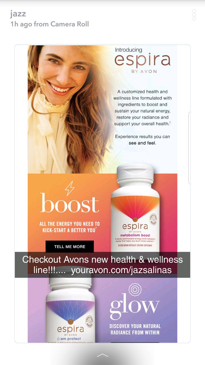 salin_jaz's tweet photo. Checkout Avons new health &amp; wellness line....
https://t.co/3wGrfvsqVj https://t.co/skvvOjpzY9